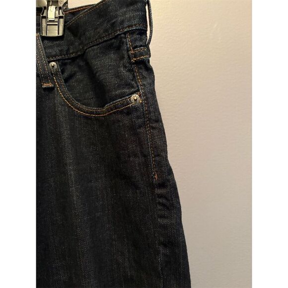 Denizen by Levi's Men's Dark Denim Straight Fit Jeans 38x30 - Picture 3 of 9